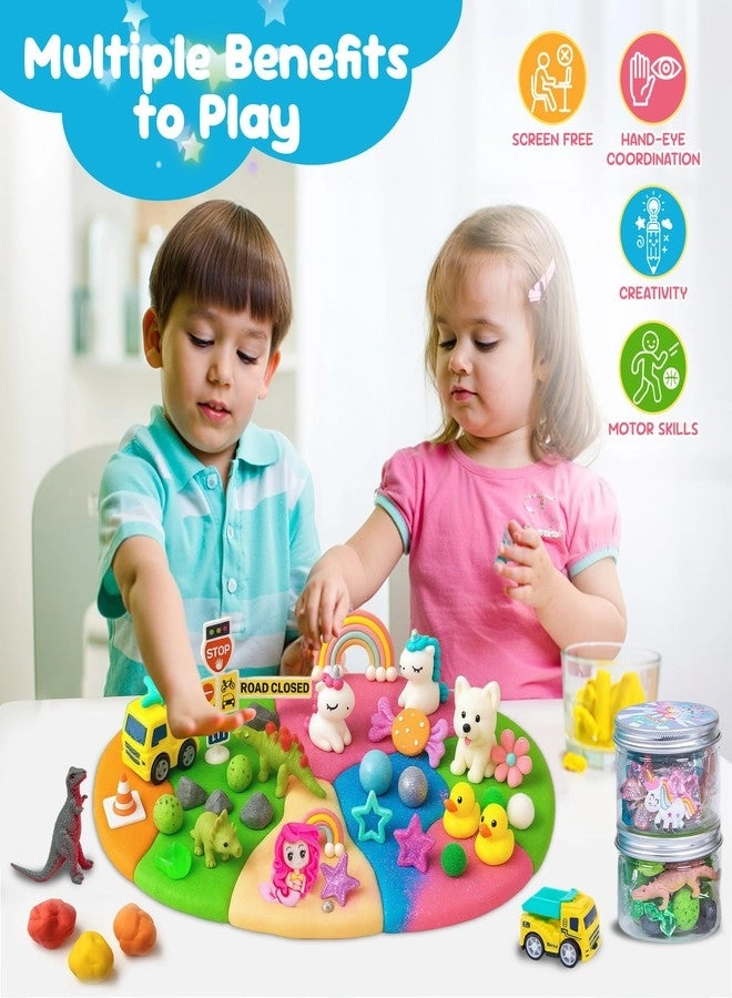 Play Dough Jars - 8-Pack