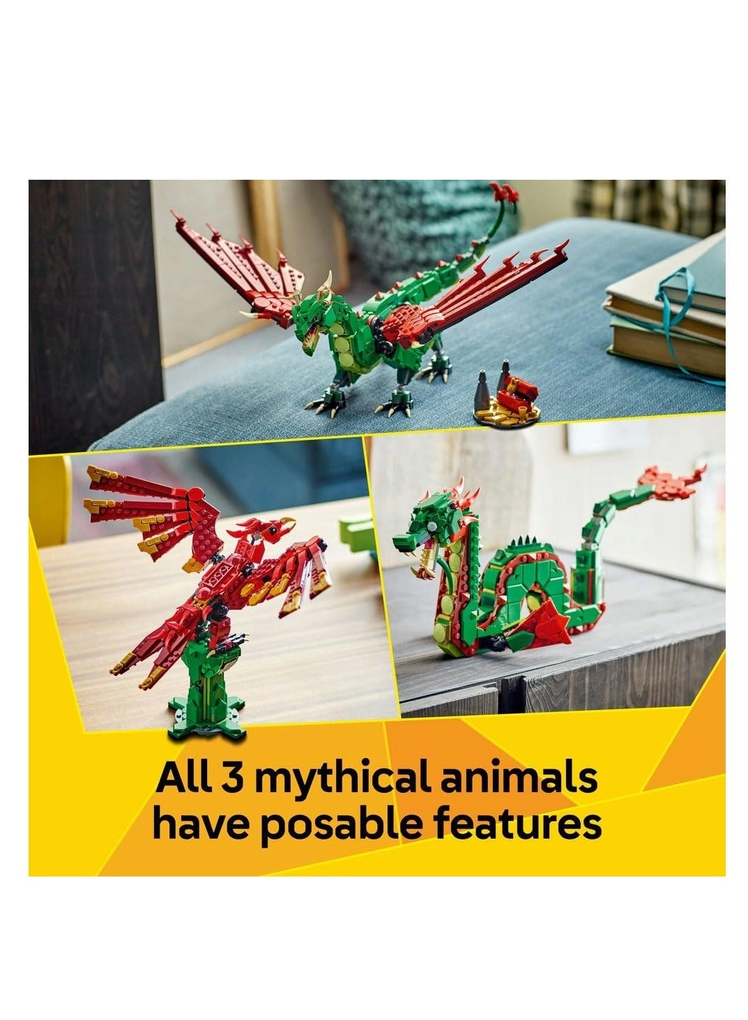 Creator 3in1 Medieval Dragon (31161)