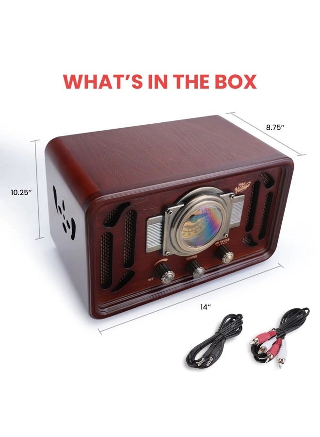 PUNP34BT - Retro Wireless Bluetooth Radio