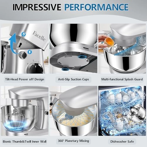 Stand Mixer - 6 Quarts 300 watts