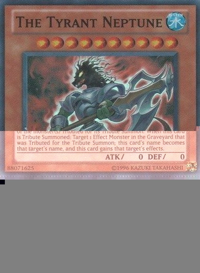 Yu-Gi-Oh! The Tyrant Neptune CT08-EN018
