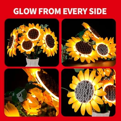 LED Lighting Kit for LEGO 11502 The Sunflower Bouquet