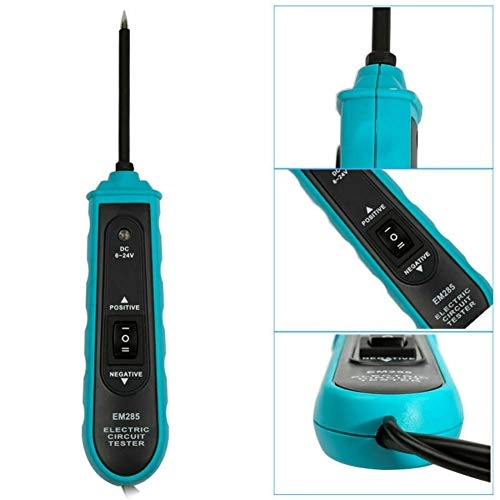 Electric Probe Circuit Tester - 8A 6-24V Crocodile Clip