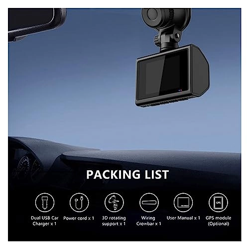 Dual Lens Car Recorder - 3840x2160