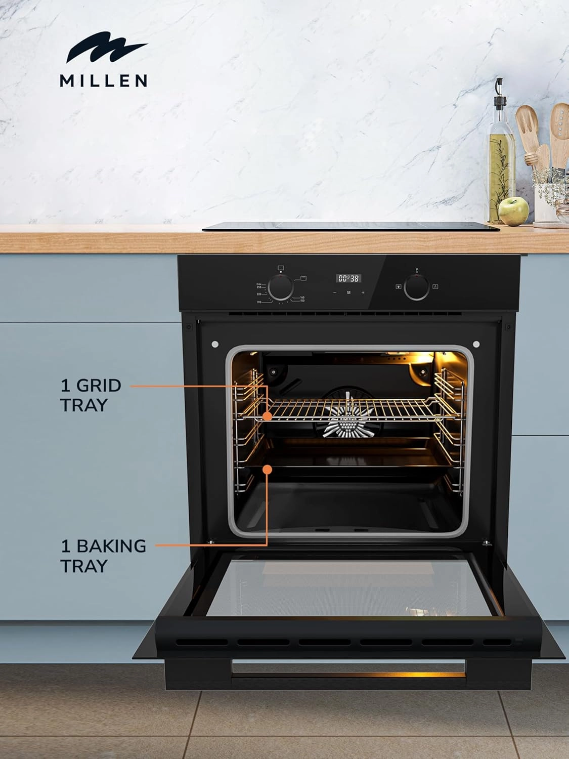 MGO 602 BL 60cm Gas Oven
