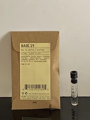 Baie 19 Eau de Parfum 0.025 Ounce Sample
