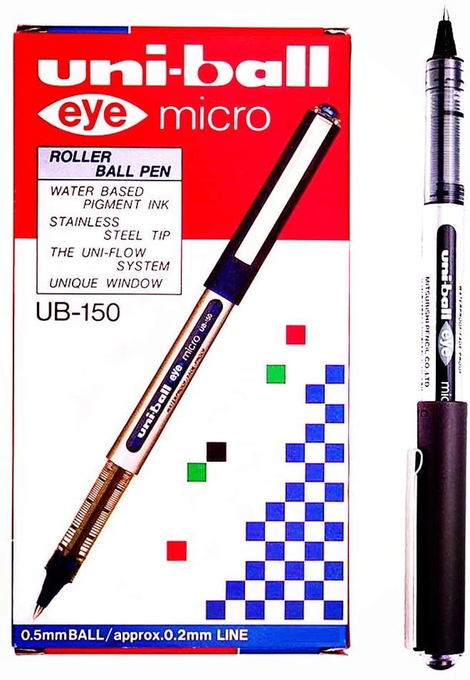 Uni-Ball Eye Micro UB150 - 12Pcs 0.5mm