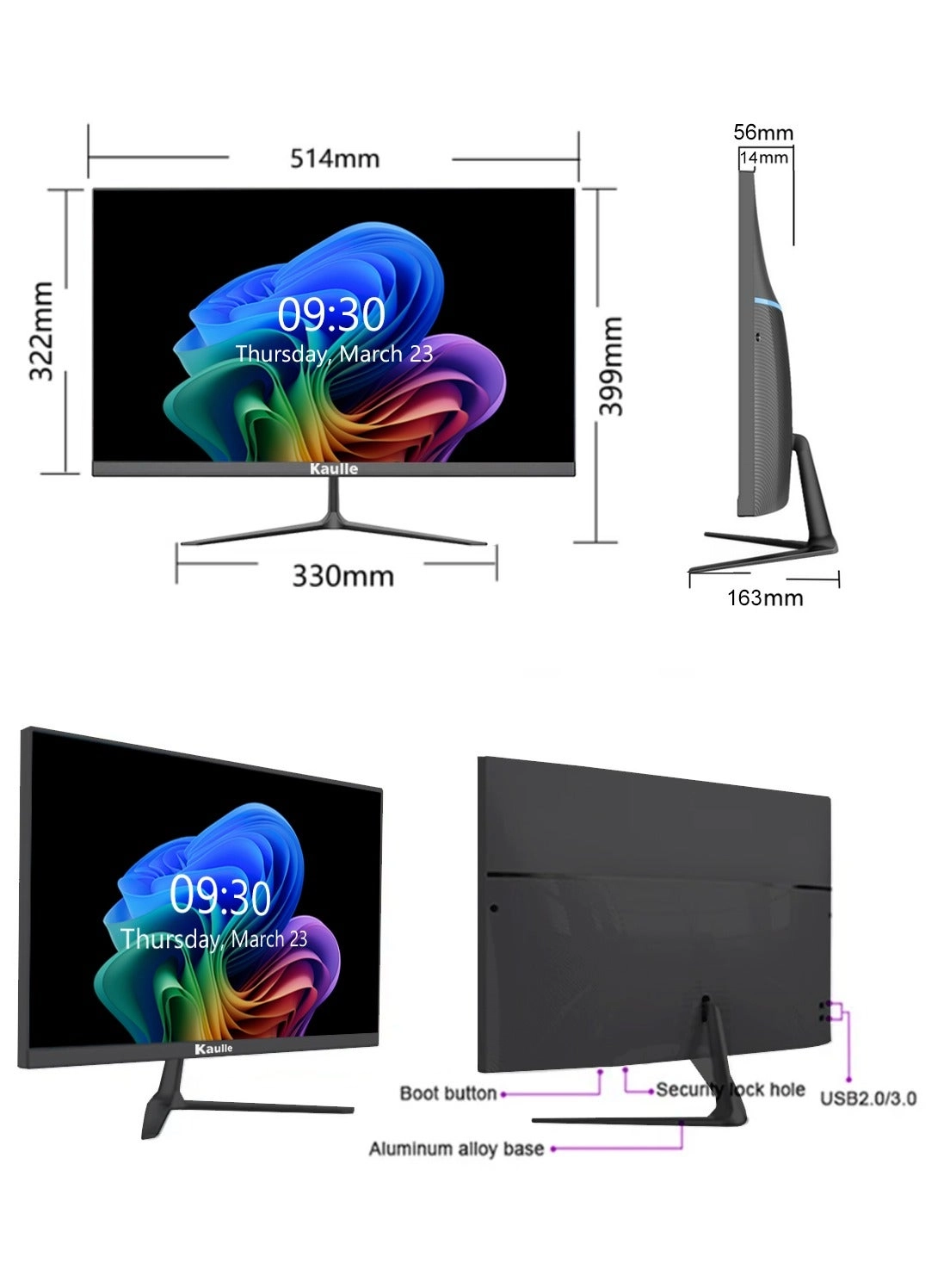 A238H - 8GB 23.8 inch Intel I5-3320M