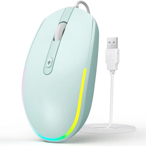 Wired LED RGB Backlit Mouse - USB