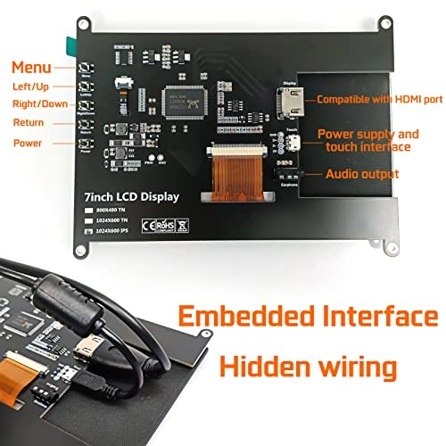Computer Sensor Panel LCD Screen - WOWNOVA... 7 Inches 1024x600