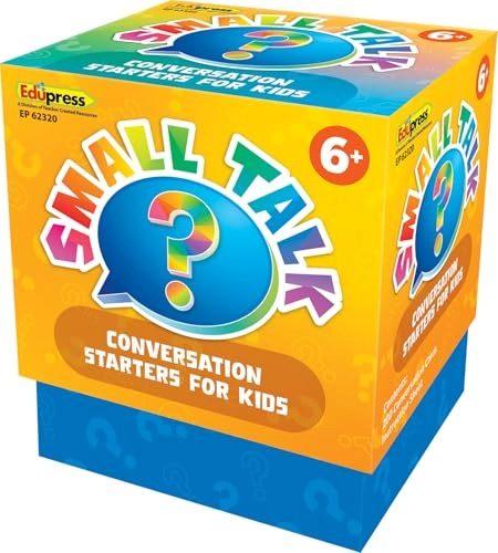 Small Talk: Conversation Starters for Kids - 6+ 200 pieces