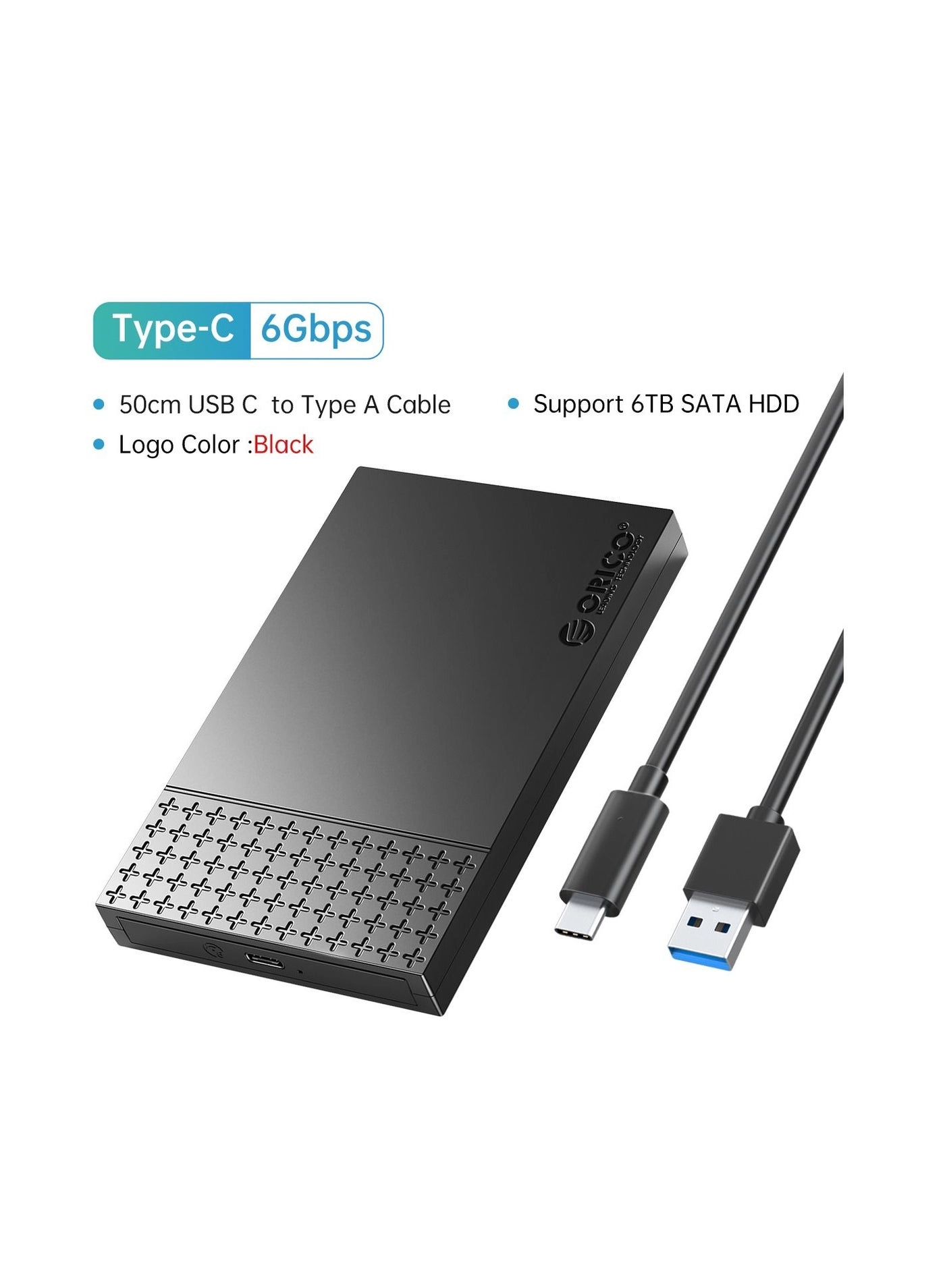 SATA Enclosure - USB 3.2 Type C 5Gbps