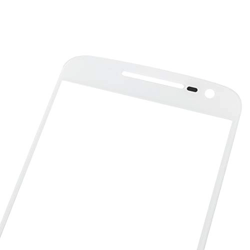 Moto G4 Front Screen Outer Glass Lens - White