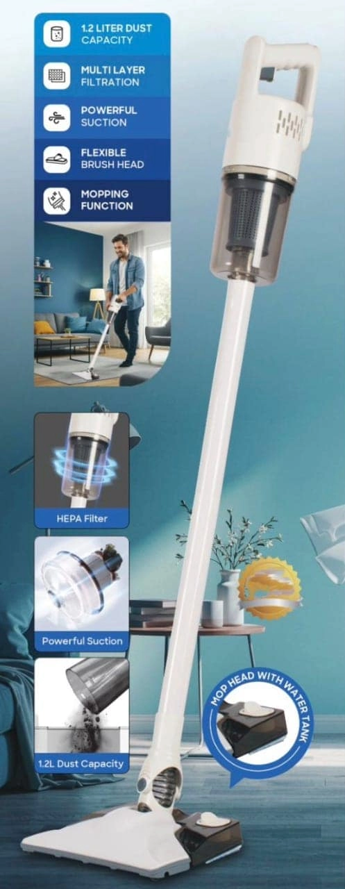 2 in 1 Vacuum Cleaner & Mop