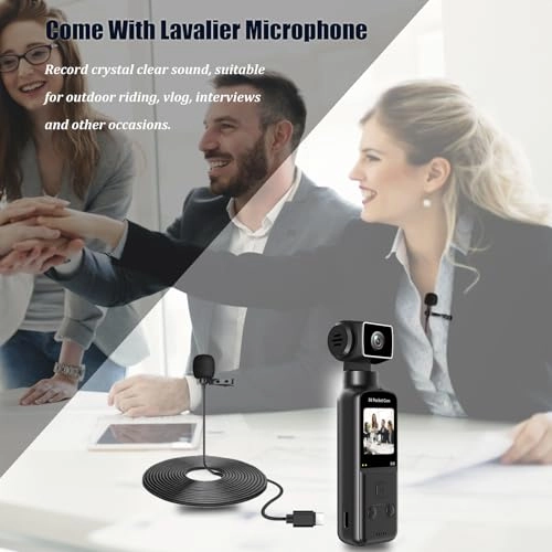 5K Mini Pocket Body Camera - 5K 128GB