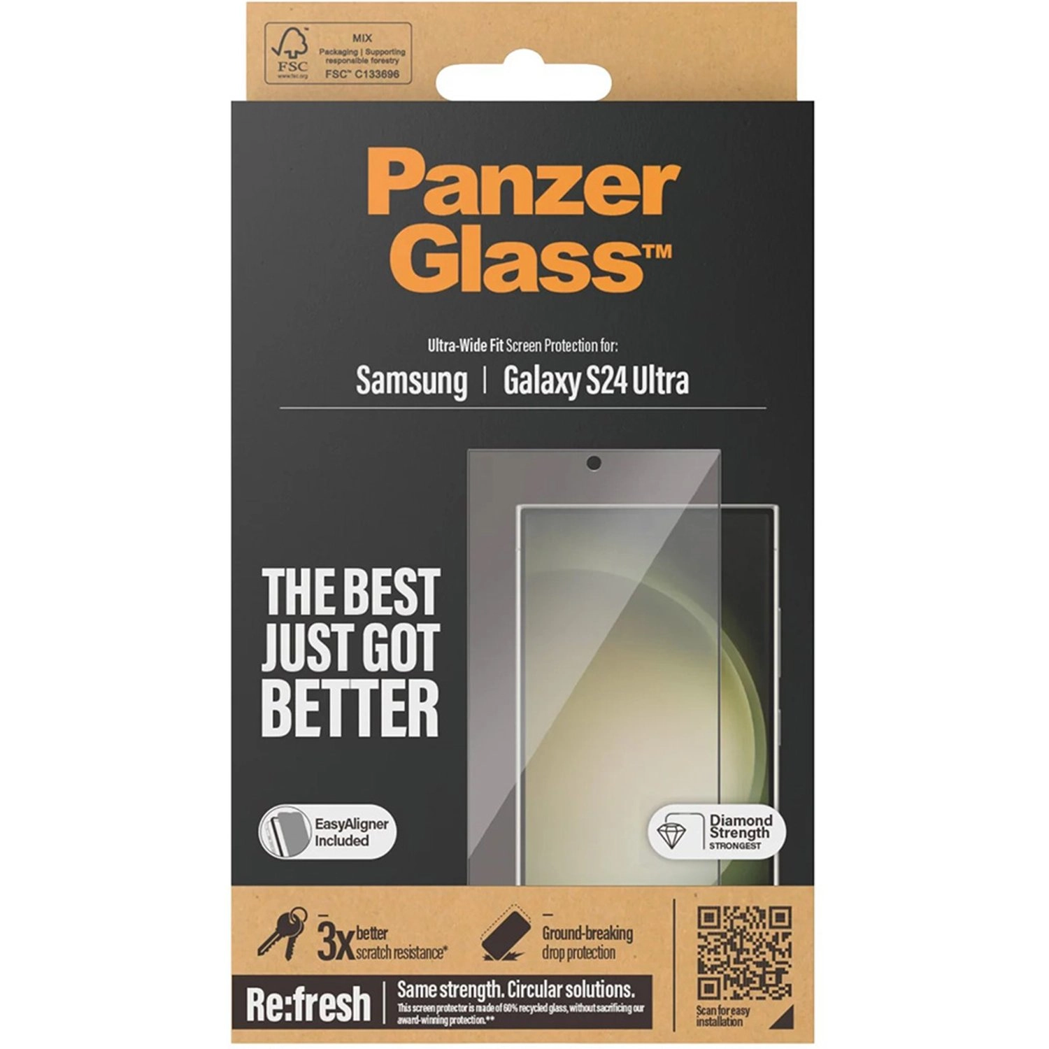 Clear Screen Protector for Samsung Galaxy S24 Ultra