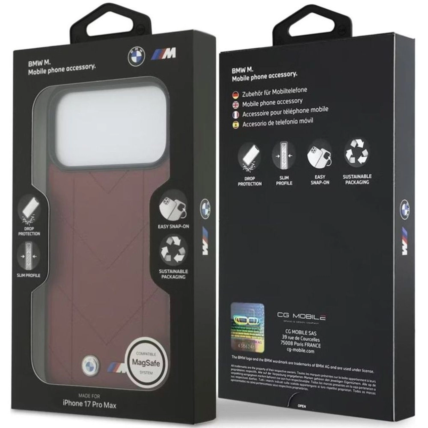 MagSafe Leather Case for iPhone 17 Pro Max