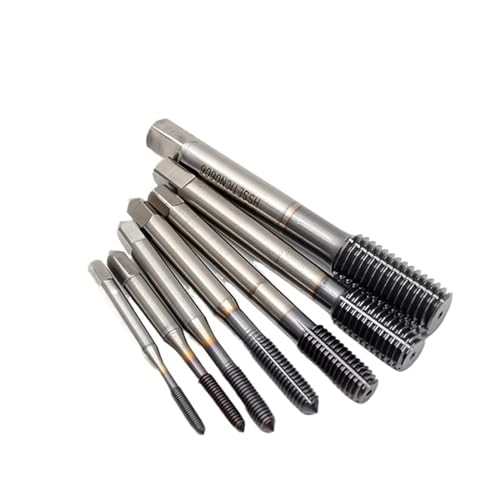 Cobalt Thread Tap Drill Bits - 5 Pieces M1-M16