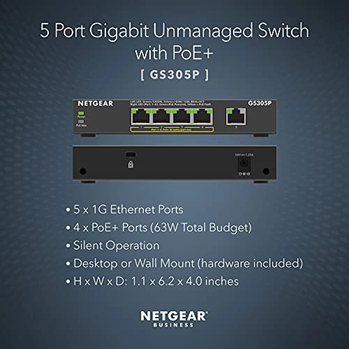 GS305P-200NAS 5-ports