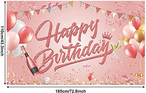 Birthday Backdrop Banner - Birthday