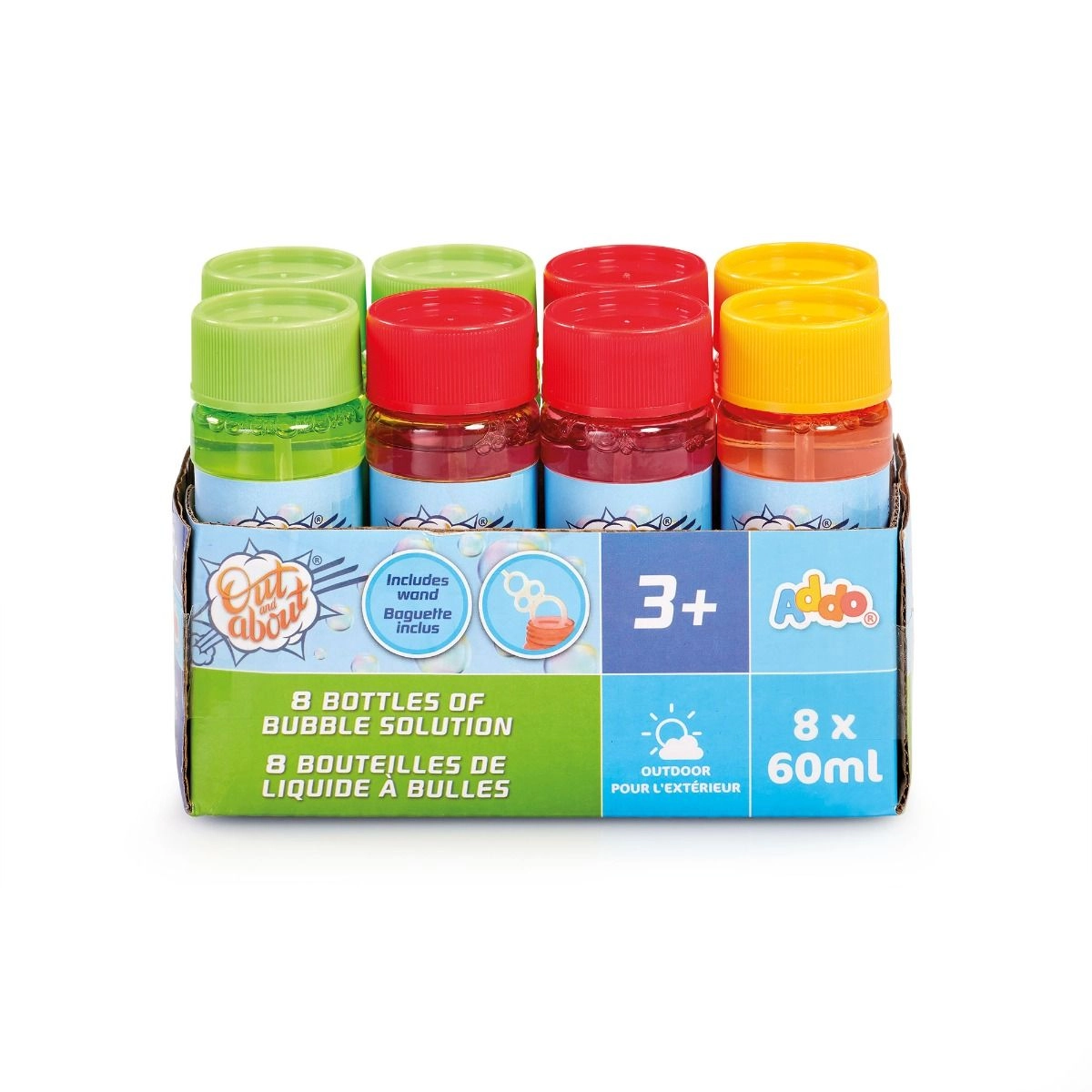 ADDO Oa Bubble Solution - 8 x 60 ml