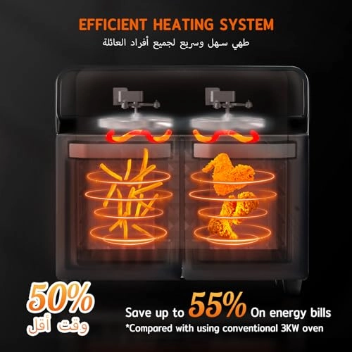 Dual Zone Air Fryer Oven