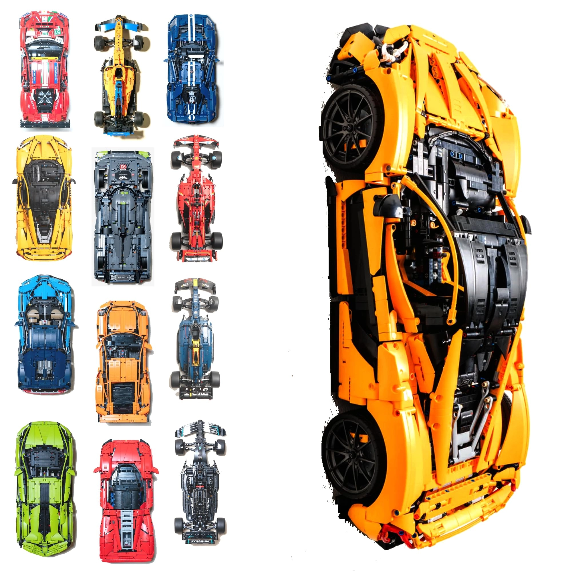 Wall Mount Compatible for Lego - Made in France Plastic