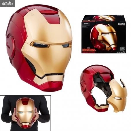 Iron Man - Marvel - Light-Up Metal Helmet 3-1/2-inch