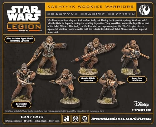 Star Wars Legion: Kashyyyk Wookiee Warriors - Miniatures Game Expansion