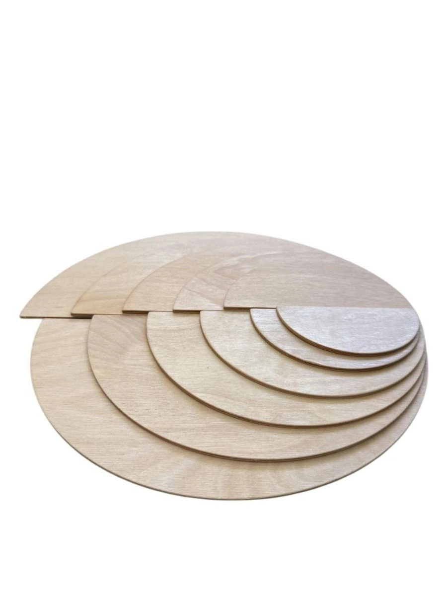 Wooden Grading Semicircles - 3 years and above 11 pieces