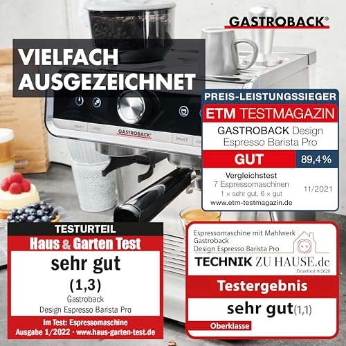 Design Barista Pro - integrated conical grinder PID controller