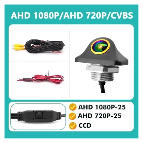 Rear View Parking Camera - Night Vision Wire