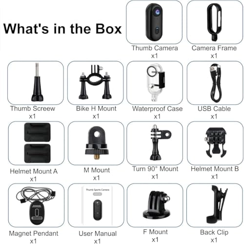 Hands-Free Action Camera 4K