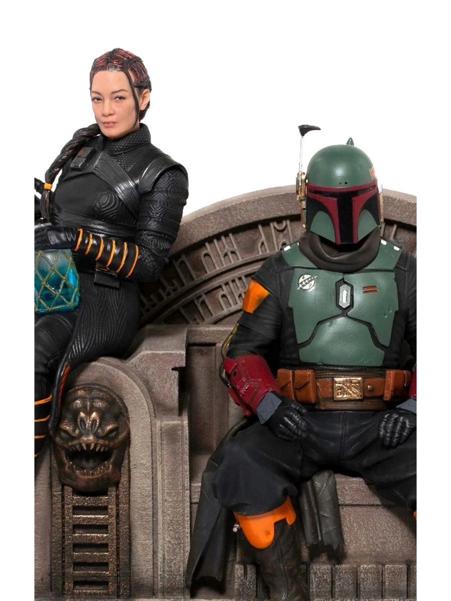Iron Studios Boba Fett + Fennec Shand - Star Wars