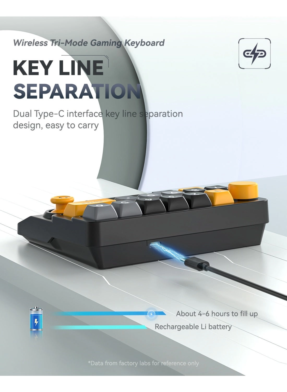 Fashionable Business Office Tablet Keyboard - Wireless