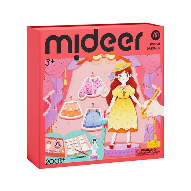 MIDEER DIY Post-It Dress Up Kit - 3+ years 31 pcs