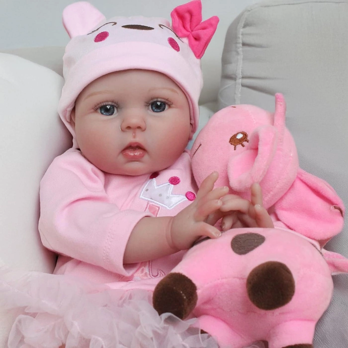 Little Lucy Reborn Baby Doll - 20 Inch Soft Body Girl Ages 3+