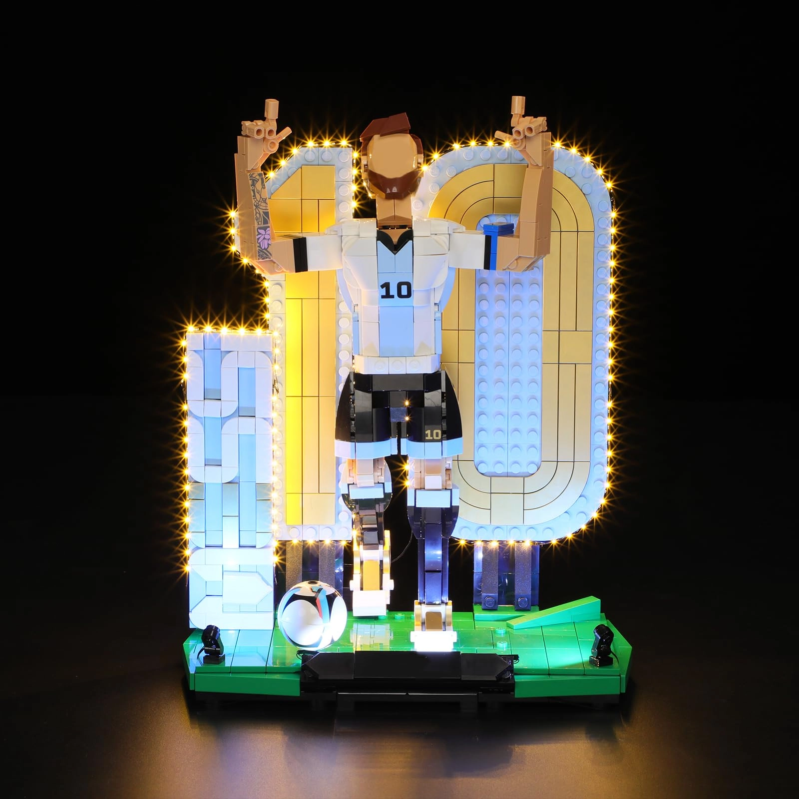 LIGHTAILING Lionel Messi - Football Legend Lego