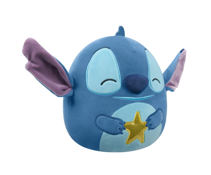 Disney Stitch Holding Starfish Plush Toy