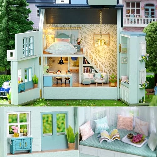 Miniature Dollhouse Kit - Warm House 1:32