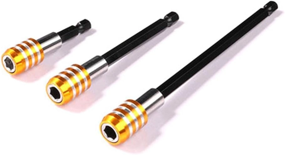 Magnetic Extension Chuck Adapter - 60mm/100mm/150mm 1/4 inch Set