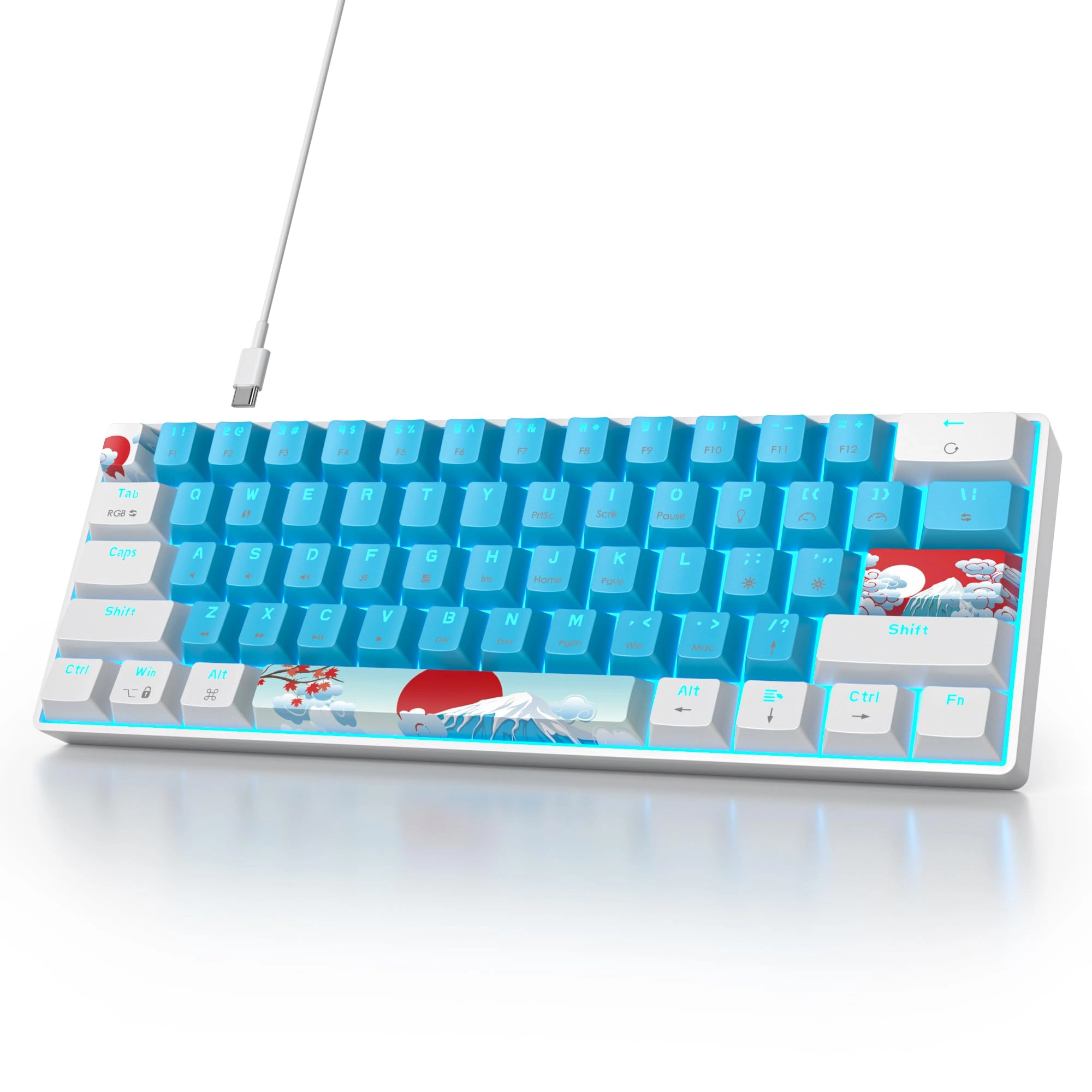 60% Mechanical Gaming Keyboard - Wired