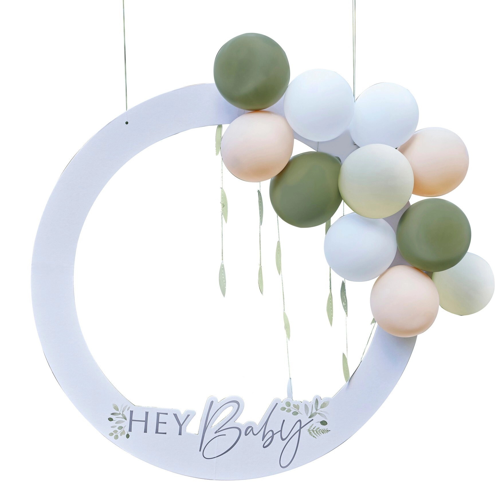 Ginger Ray Hey Baby Photo Booth Frame - 68cm x 68cm