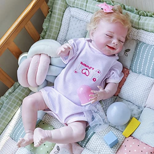 Reborn Baby Doll - 55cm/22in Soft Silicone 2 Packages