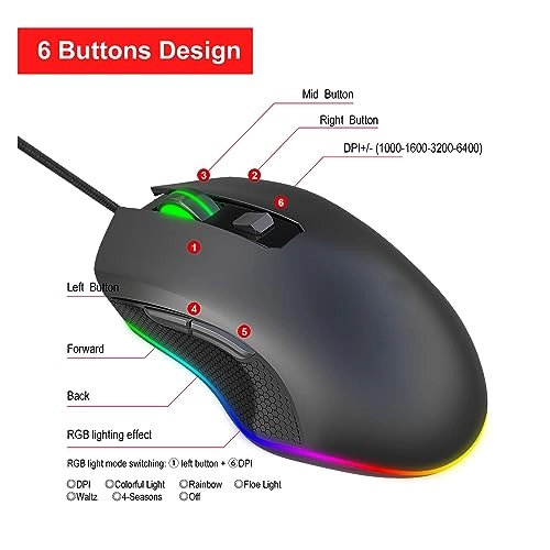 USB Wired Mouse