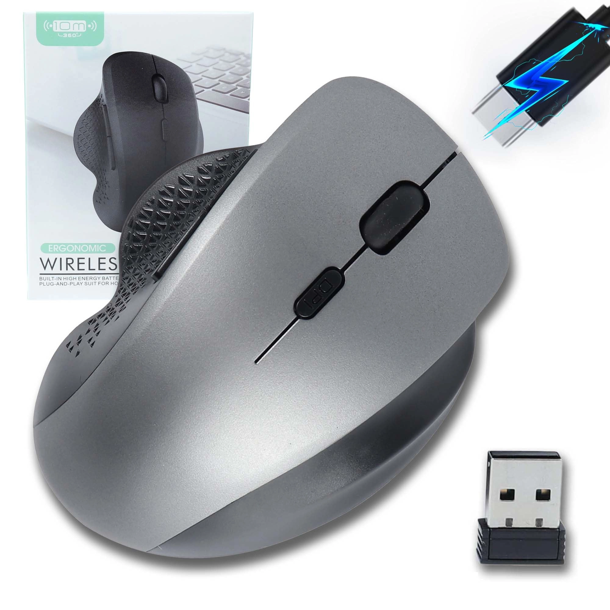 Civetes Vertical Mouse - Wireless