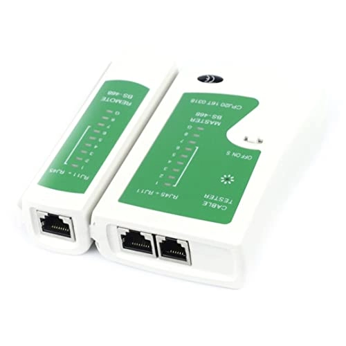 Portable professional network cable tester - RJ45 RJ11 RJ12 CAT5 U