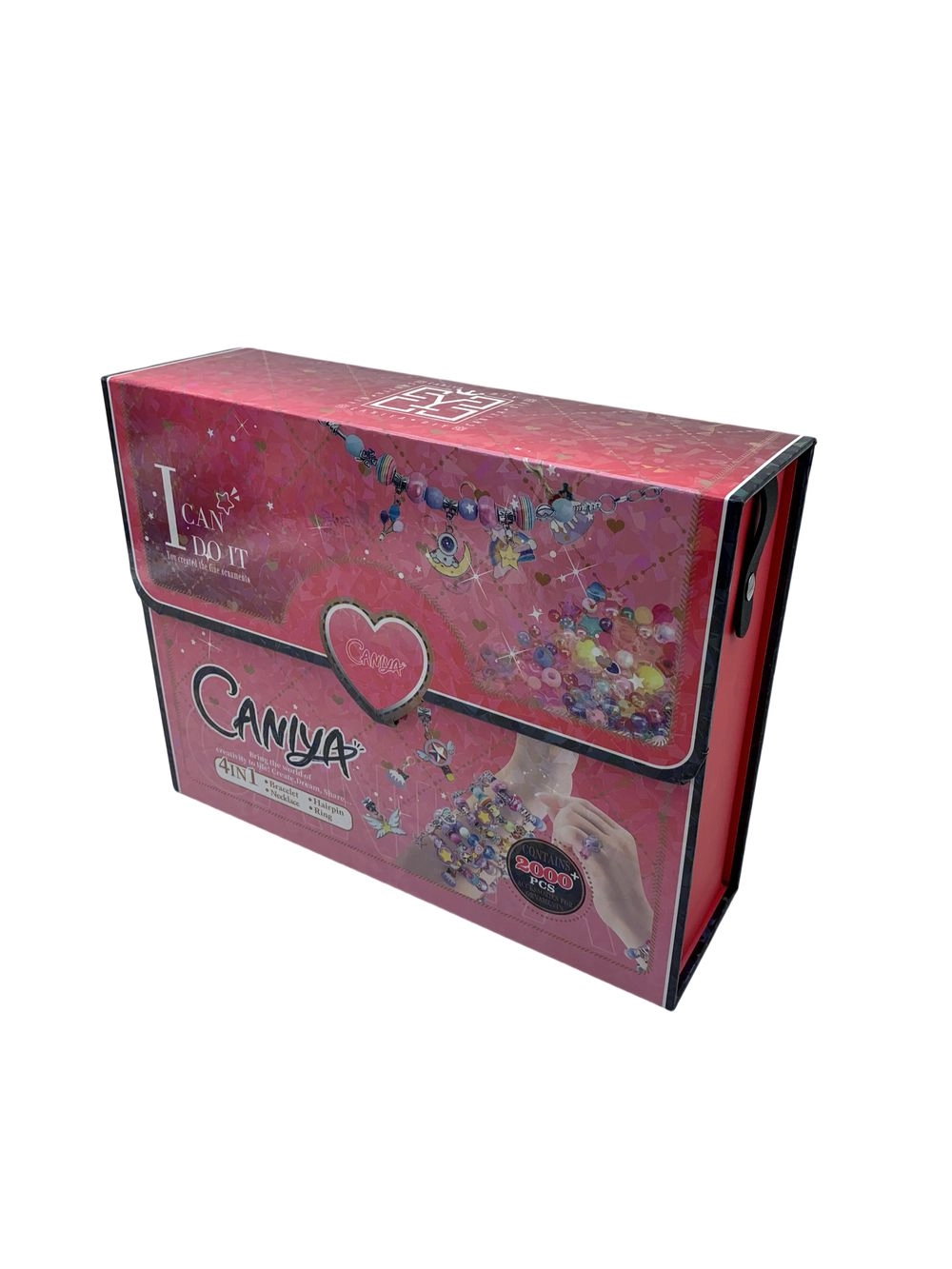 4 In 1 Diy Beads Jewelry Making Kit - 3mm 6mm 8mm 9mm 10mm Book Shaped