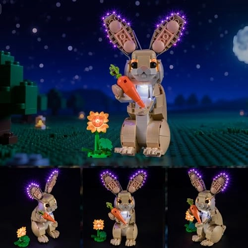 LED Light for LEGO-31162 Creator 3-in-1 The Adorable Rabbit Model Building Blocks