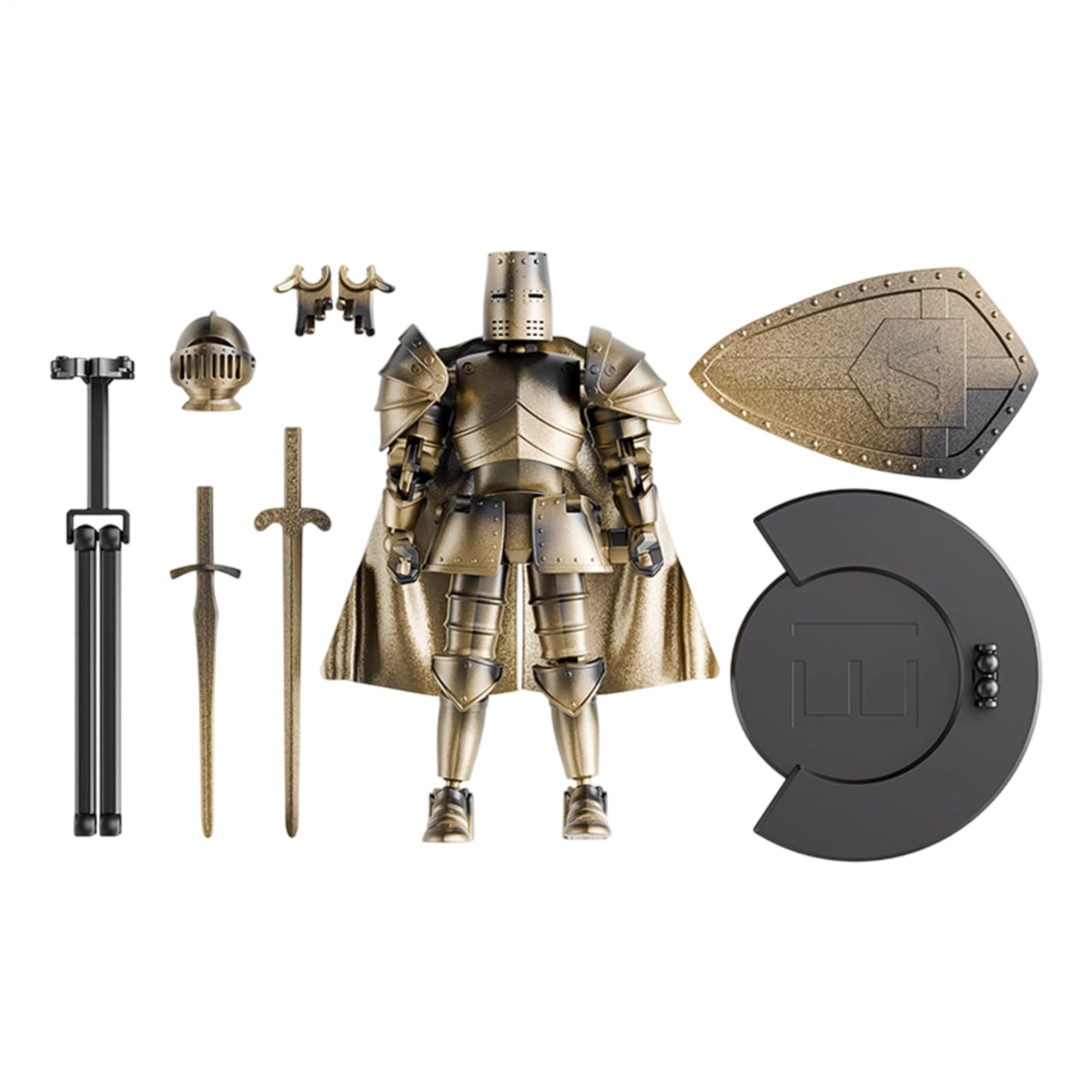 duvcoywae Medieval Knight Action Figure - 144 yr(s) Medieval Knight 1 piece